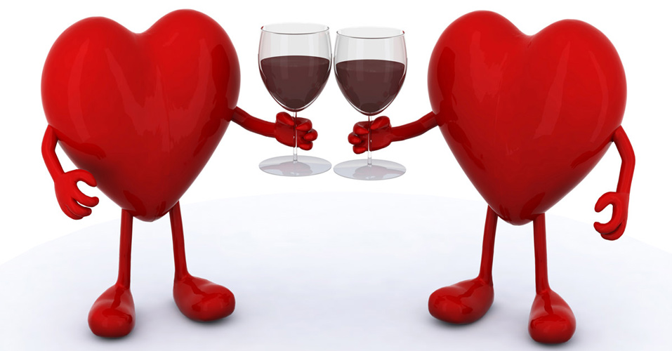 tác dụng của rượu vang với tim mạch