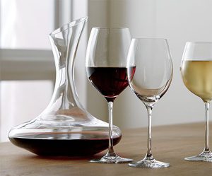 Bình thở rượu vang cho những dòng đỏ trung bình