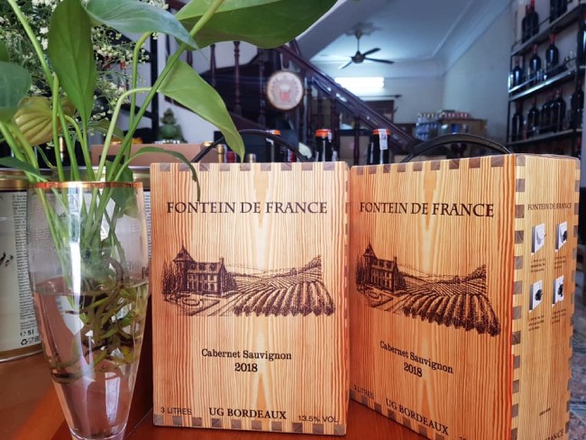 Rượu vang bịch nào ngon Fontein de France