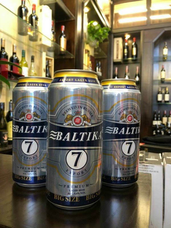 Bia ngoại nhập khẩu Baltika 7
