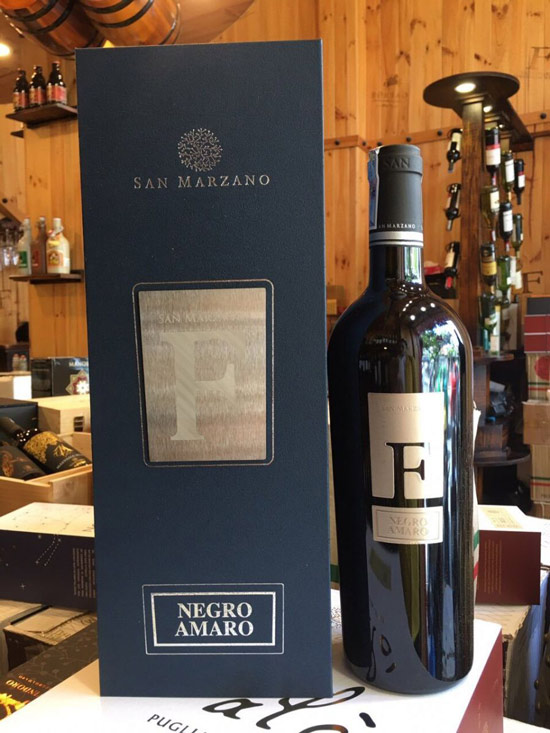 Ngoài Rượu vang M - Rượu vang F cũng là 1 sản phẩm cực kì nổi tiếng đến từ hãng San Marzano