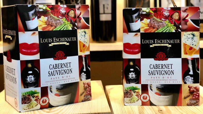 Rượu vang bịch nào ngon Louis Eschenauer