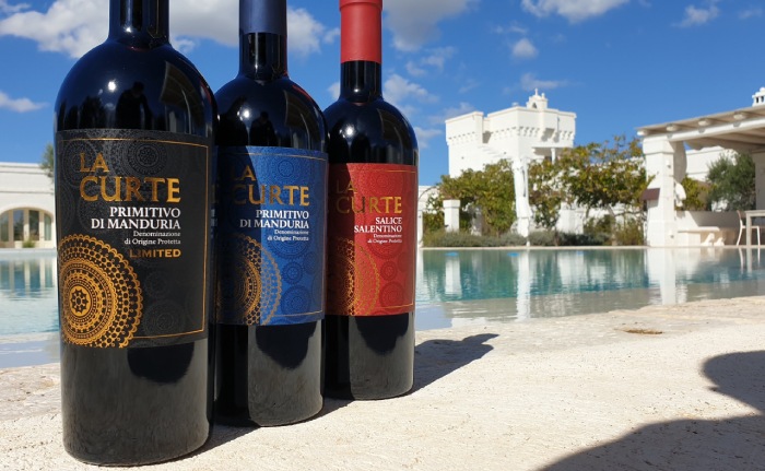 Rượu vang Ý Primitivo La Curte Primitivo di Manduria