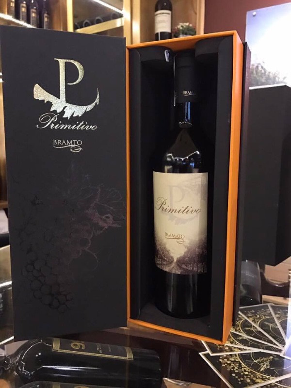 Rượu vang Ý Primitivo Bramato 18 độ