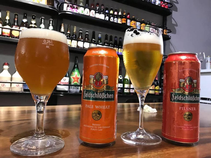 Pilsner Feldschlobchen dòng bia ngoại ngon truyền thống từ Đức