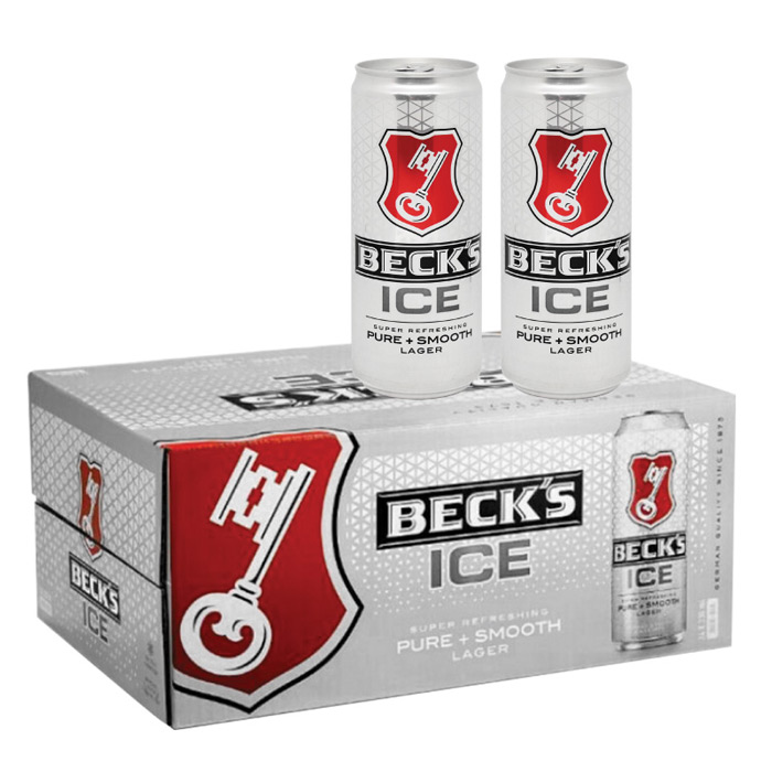 Beck's Ice được nấu hoàn toàn từ lúa mạch nguyên chất thuộc top bia đắt nhất Việt Nam