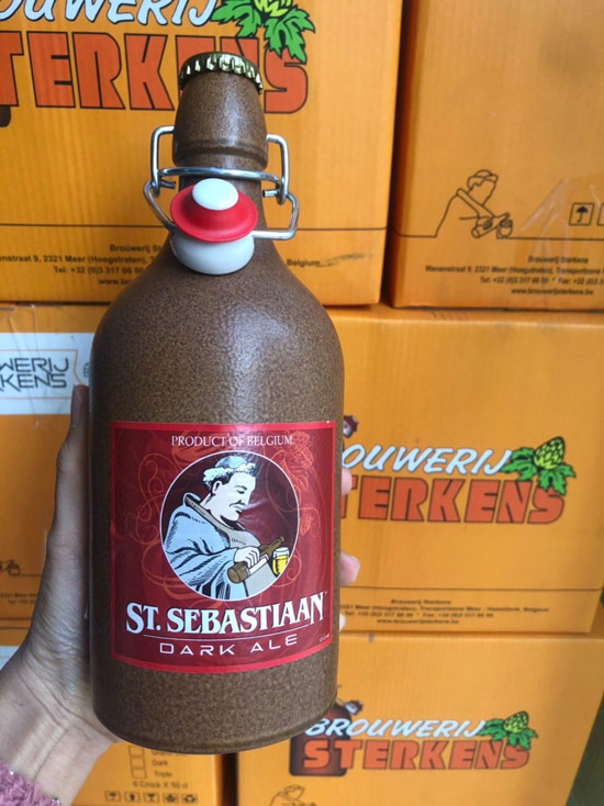 Bia Sebastiaan Dark thơm mát thuộc top bia đắt nhất Việt Nam
