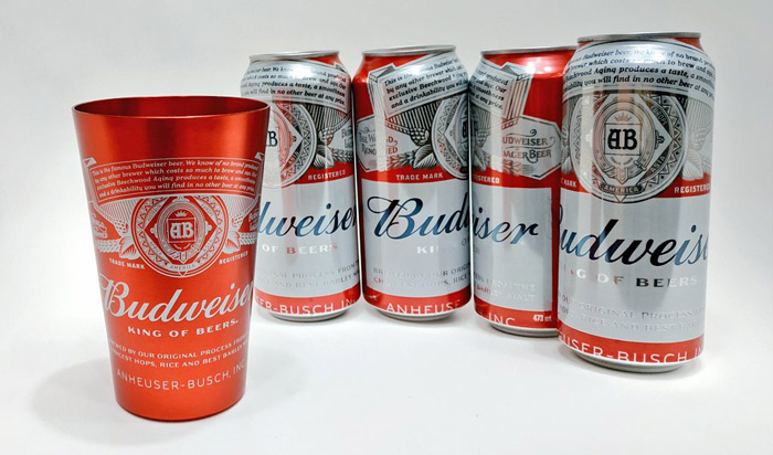 Bia ngoại ngon Budweiser với hương vị thơm ngon đậm đà