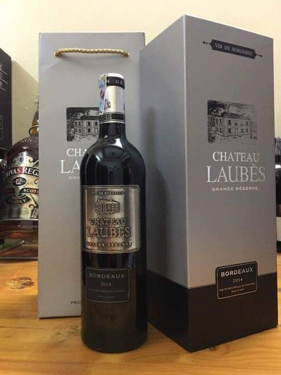 Các loại rượu vang nổi tiếng Vang Pháp Chateau Laubes đến từ vùng Bordeaux lừng danh