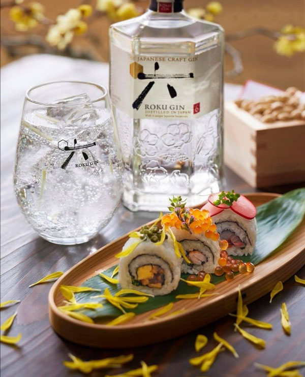 Trong các loại rượu mạnh Gin Rượu Roku mang đậm bản sắc tinh thần vô cùng độc đáo đến từ xứ sở mặt trời mọc