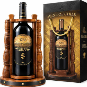 Vang Chile Bizet et Carmen 1766 Kệ Gỗ Cao 3 Lít