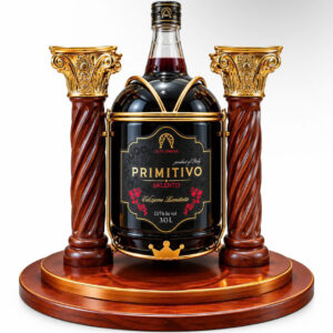 Vang Ý Salento Primitivo Kệ Gỗ 3 Lít