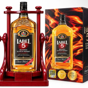 Rượu Label 5 Kệ Gỗ 2 Lít