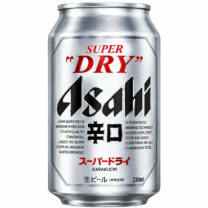 Bia lon Asahi Super Dry 5% Nhật Bản