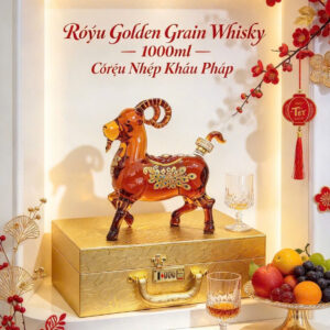 RƯỢU LINH VẬT DÊ RÓYU GOLDEN GRAIN WHISKY (1000ML)
