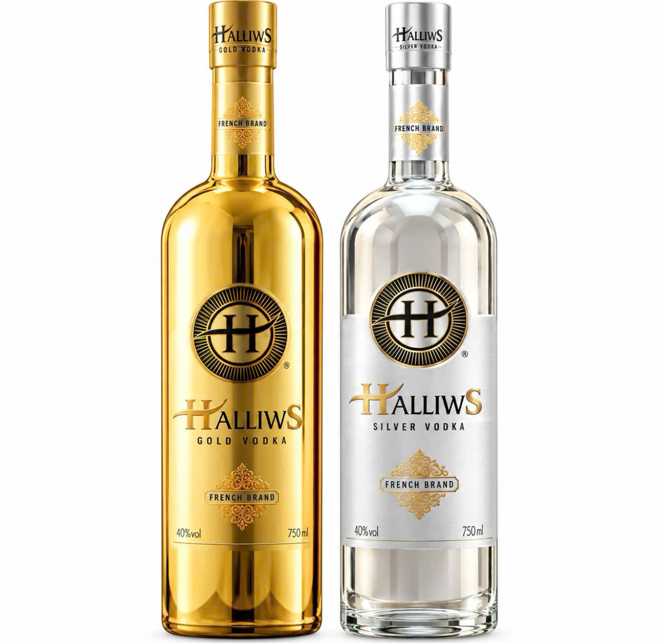 Rượu Vodka Halliwis Gold