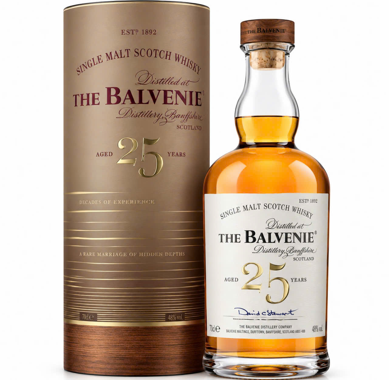 THE BALVENIE TWENTY FIVE