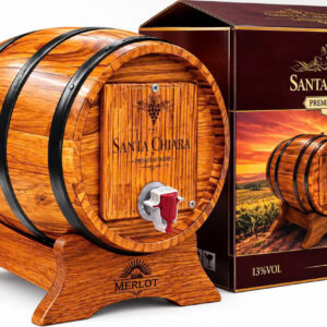 Rượu Vang Chile Đỏ Trống Santa Chilena 3 Lít